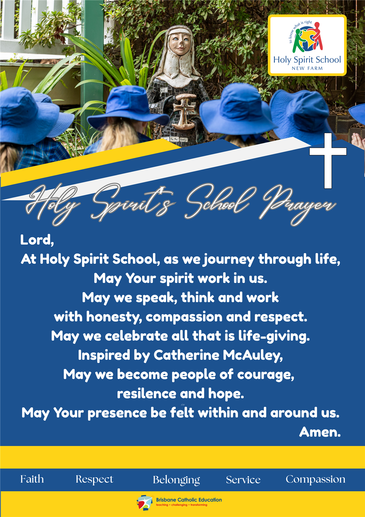 Holy Spirit School Prayer